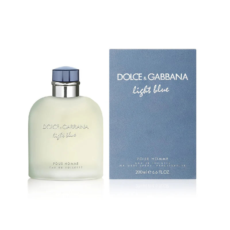 DOLCE GABBANA LIGHT BLUE EDT MEN 200ml/6.8 oz