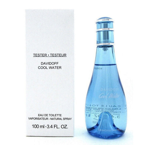 Davidoff Cool Water For Women Eau De Toilette TESTER 100ML/3.4Oz