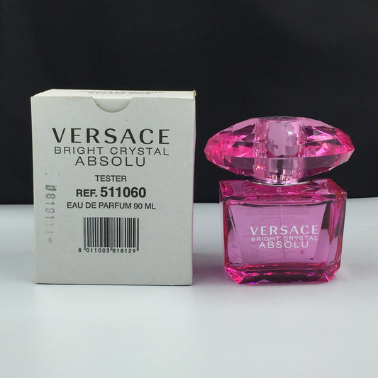 VERSACE Bright Crystal Absolu Eau De Parfum Tester 90ML/3Oz