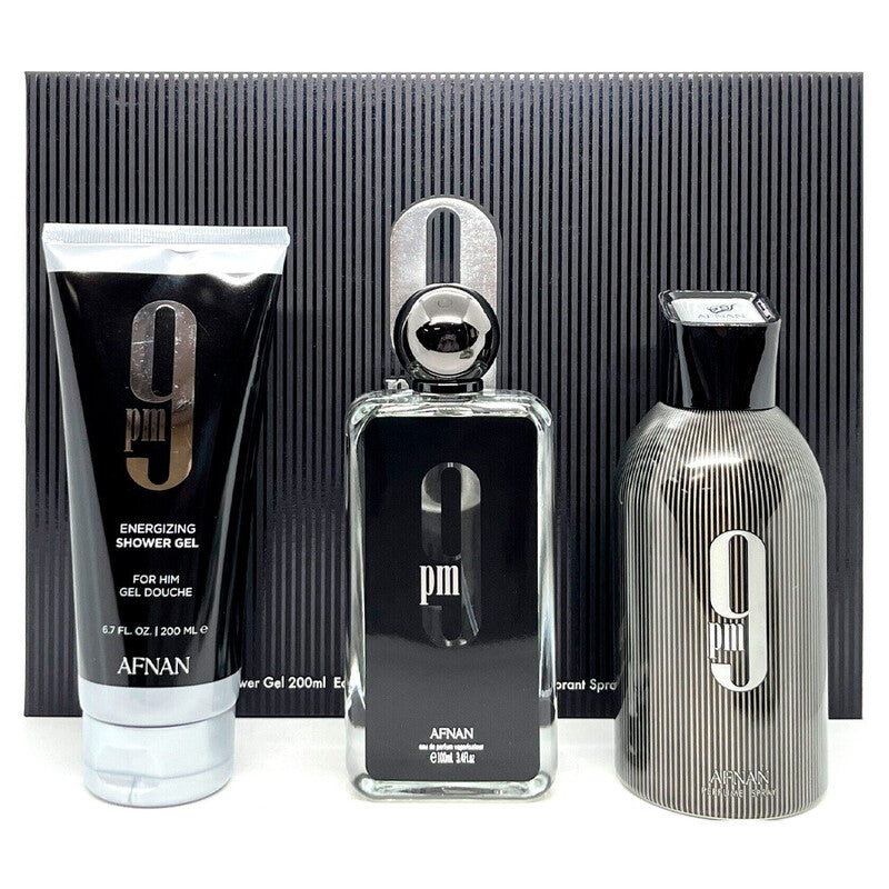 Afnan Men's 9PM 3pcs EDP Gift Set