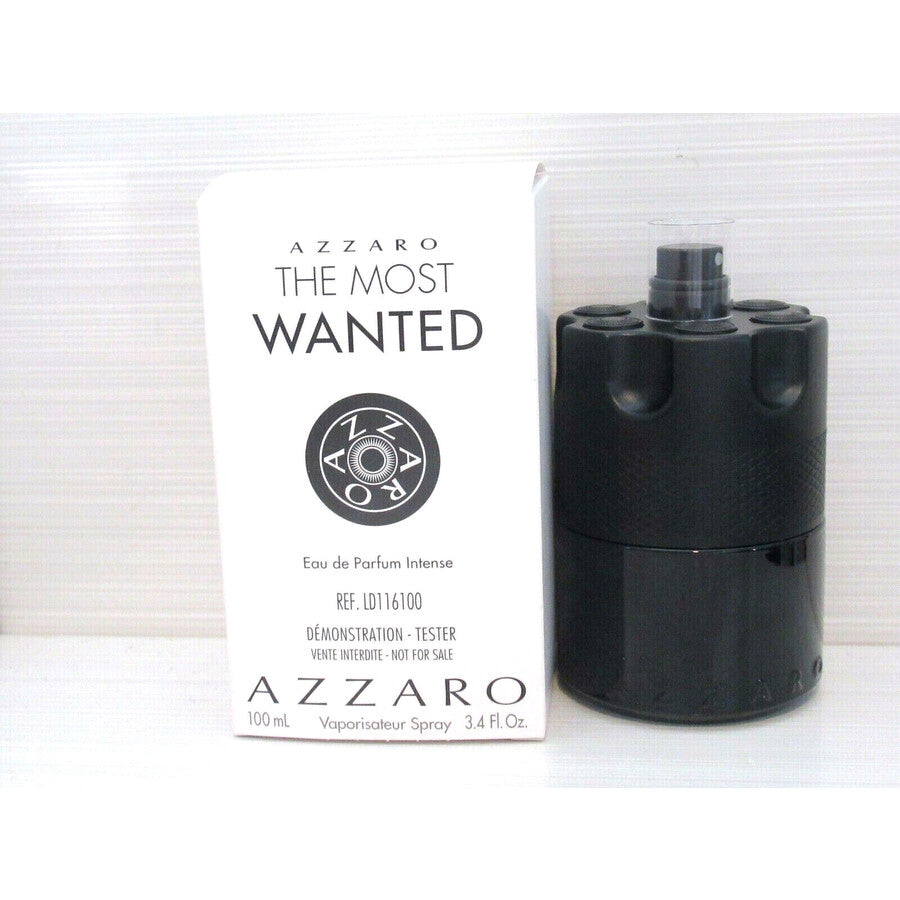 Azzaro The Most Wanted Intense Tester Eau De Toilette 100ML/3.4Oz