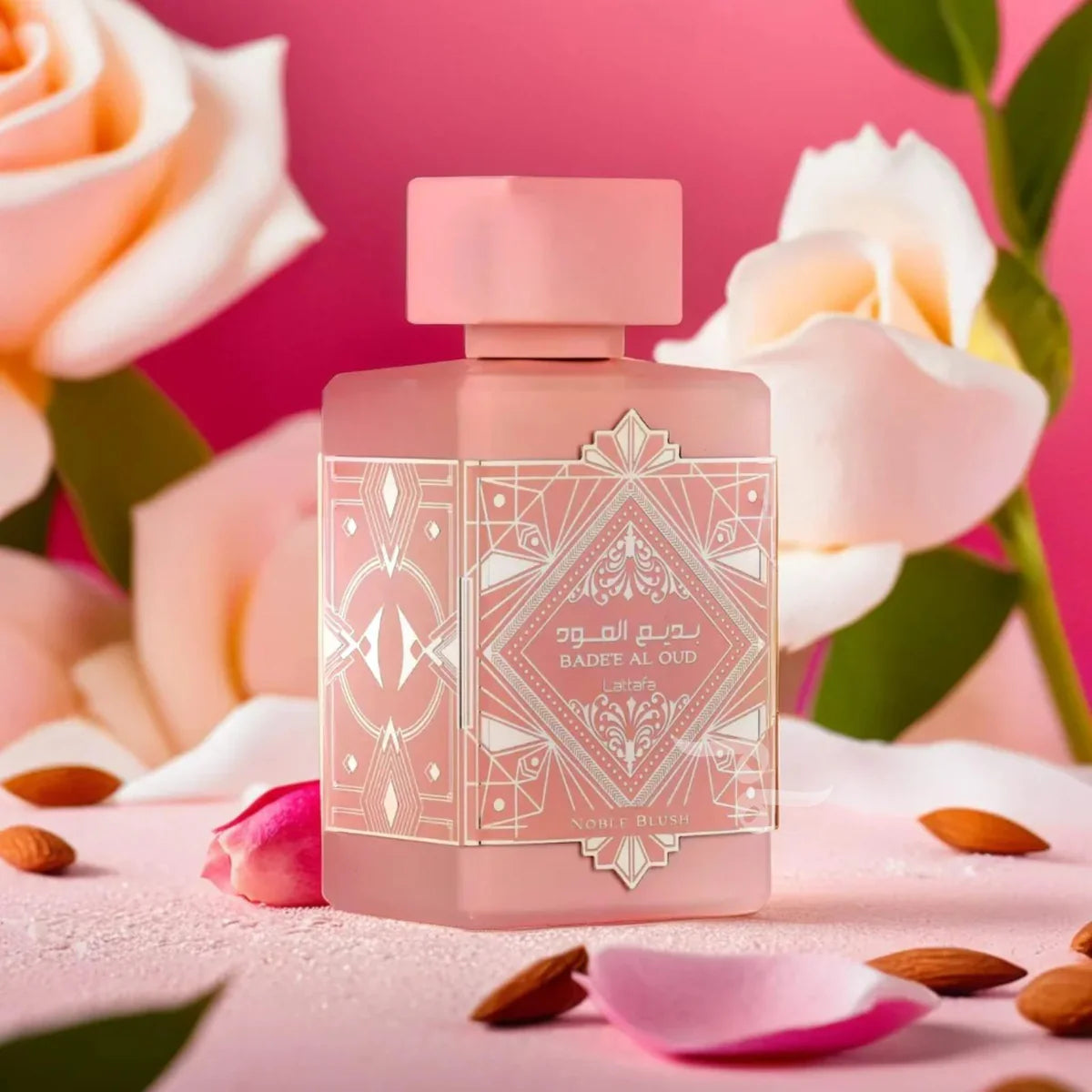 LATTAFA WOMEN NOBLE BLUSH BADE'E AL OUD SET 2PC