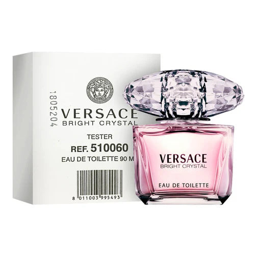 VERSACE Bright Crystal Eau De Toilette Tester 90ML/3Oz