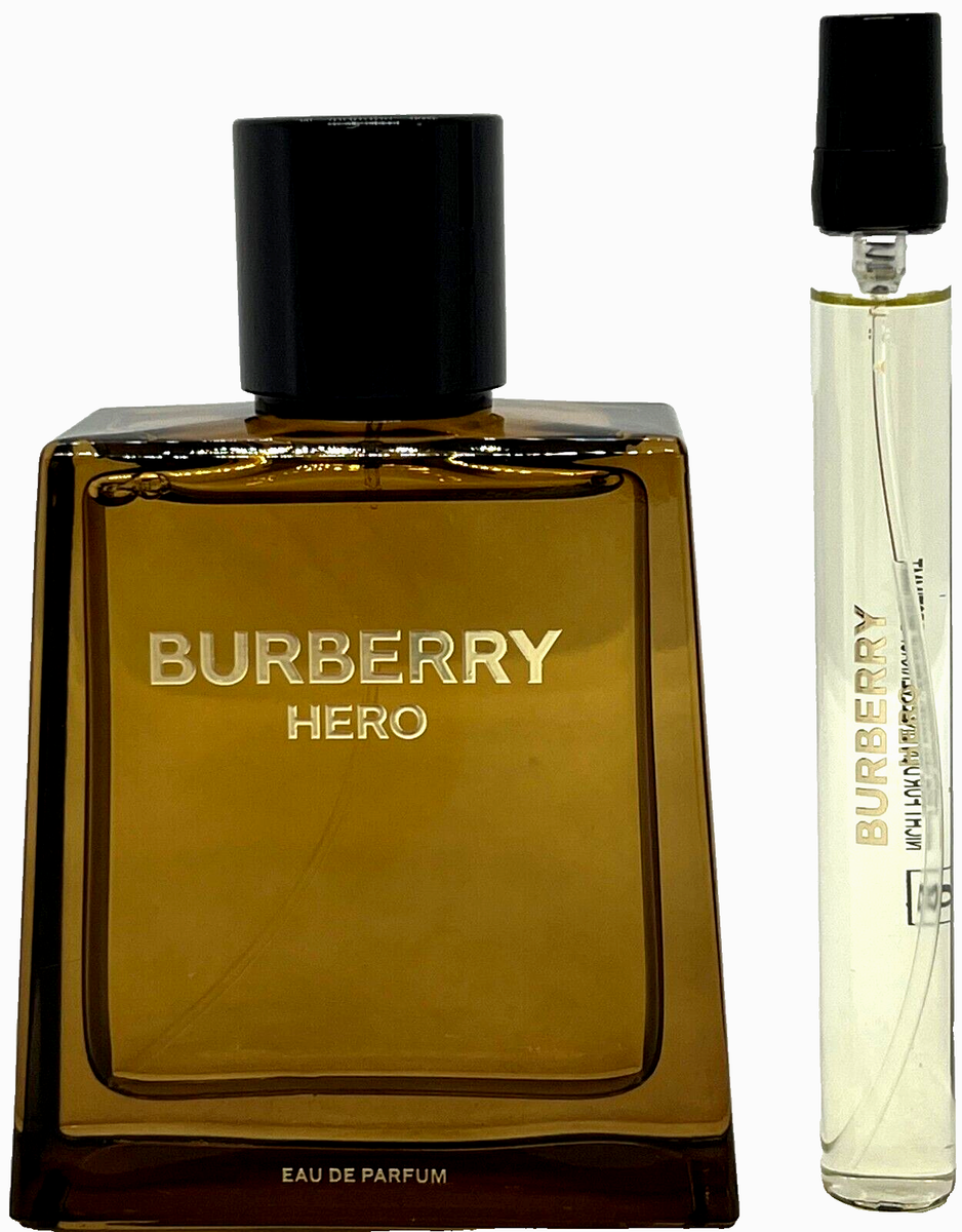 BURBERRY Hero 2Pc Set EDP -3.4oz, 10ml mini
