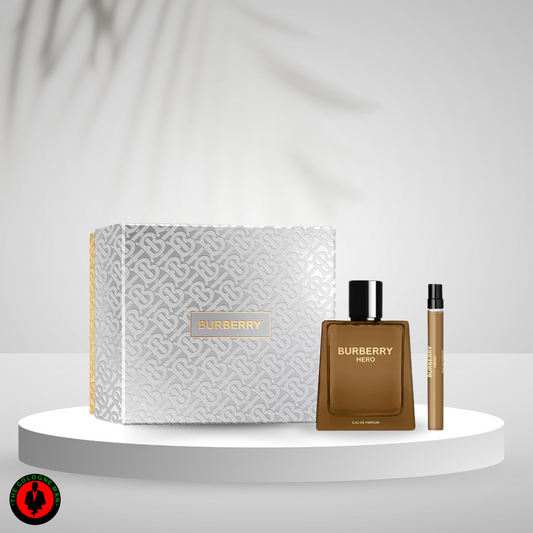 BURBERRY Hero 2Pc Set EDP -3.4oz, 10ml mini