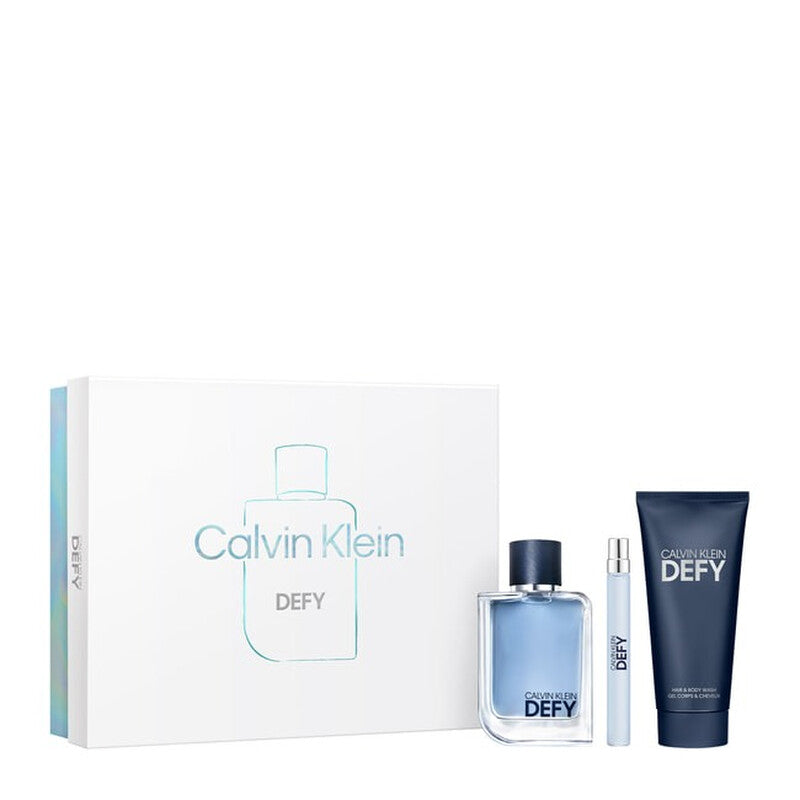 CALVIN  KLEIN DEFY EDT 100ML 3PC SET