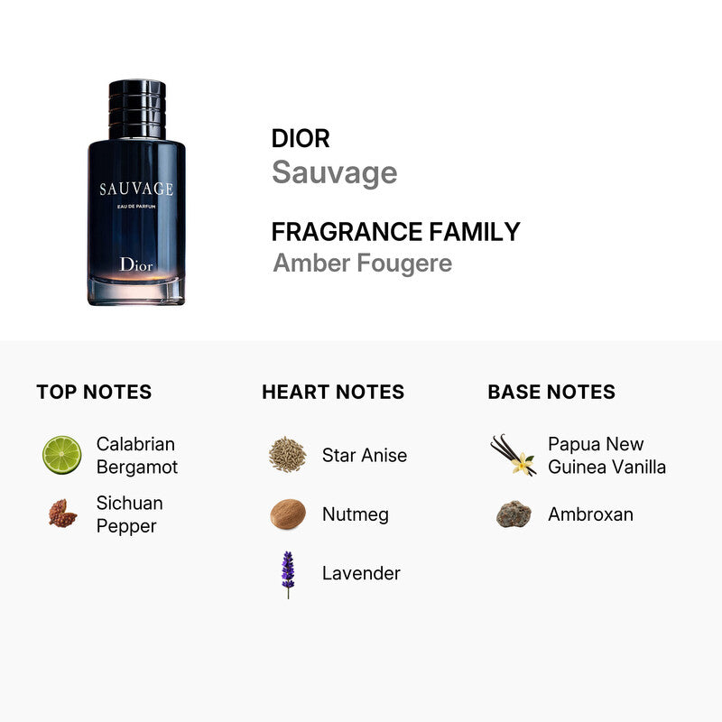 DIOR MEN'S SAUVAGE EAU DE PARFUM 100ML/3.4OZ