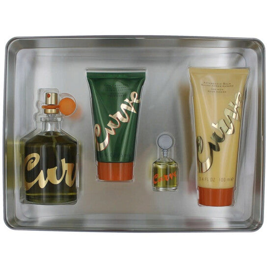 Curve For Men Cologne Spray Set 4Pc