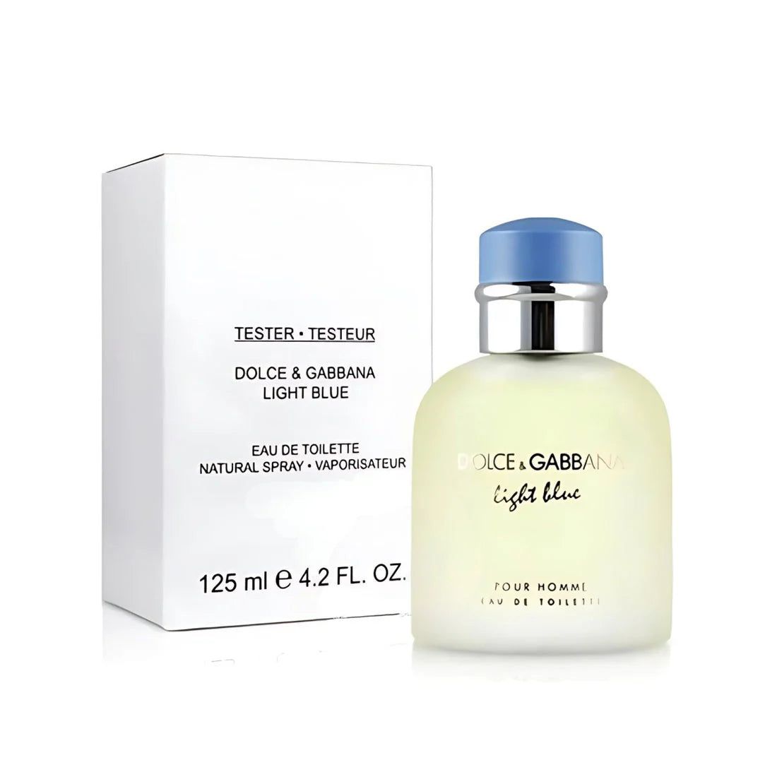 DOLCE & GABBANA LIGHT BLUE MEN EDT TESTER 125ML/4.2OZ