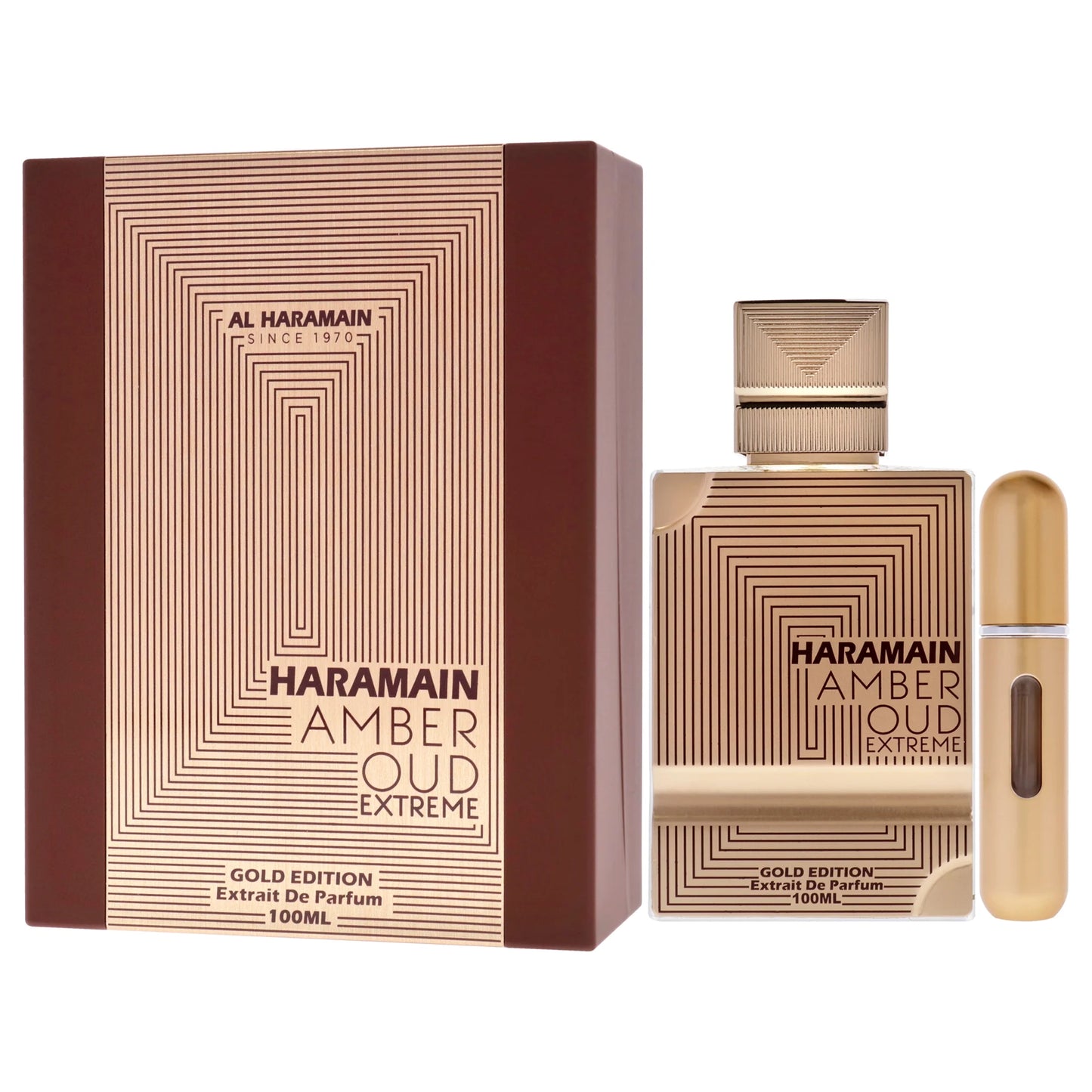 Al Haramain Amber Oud Extreme Gold Edition, Extrait De Parfum 100ML/3.3oz