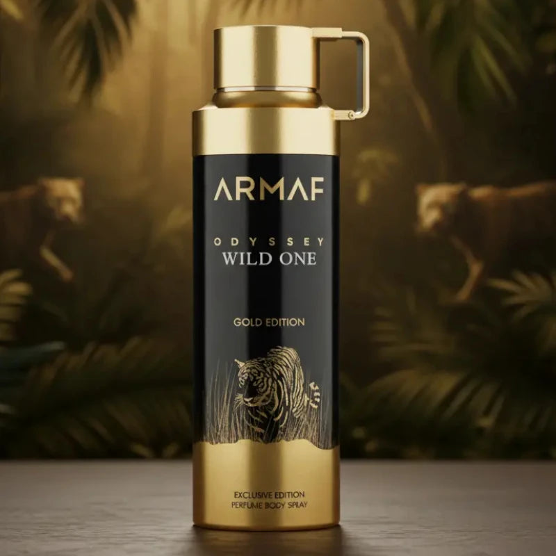 ARMAF Odyssey Wild One Gold Body Spray 6.8oz/200ml