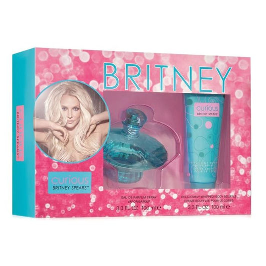 Britney Spears Curious Set 2Pc EDP-Perfume, Body Souffle