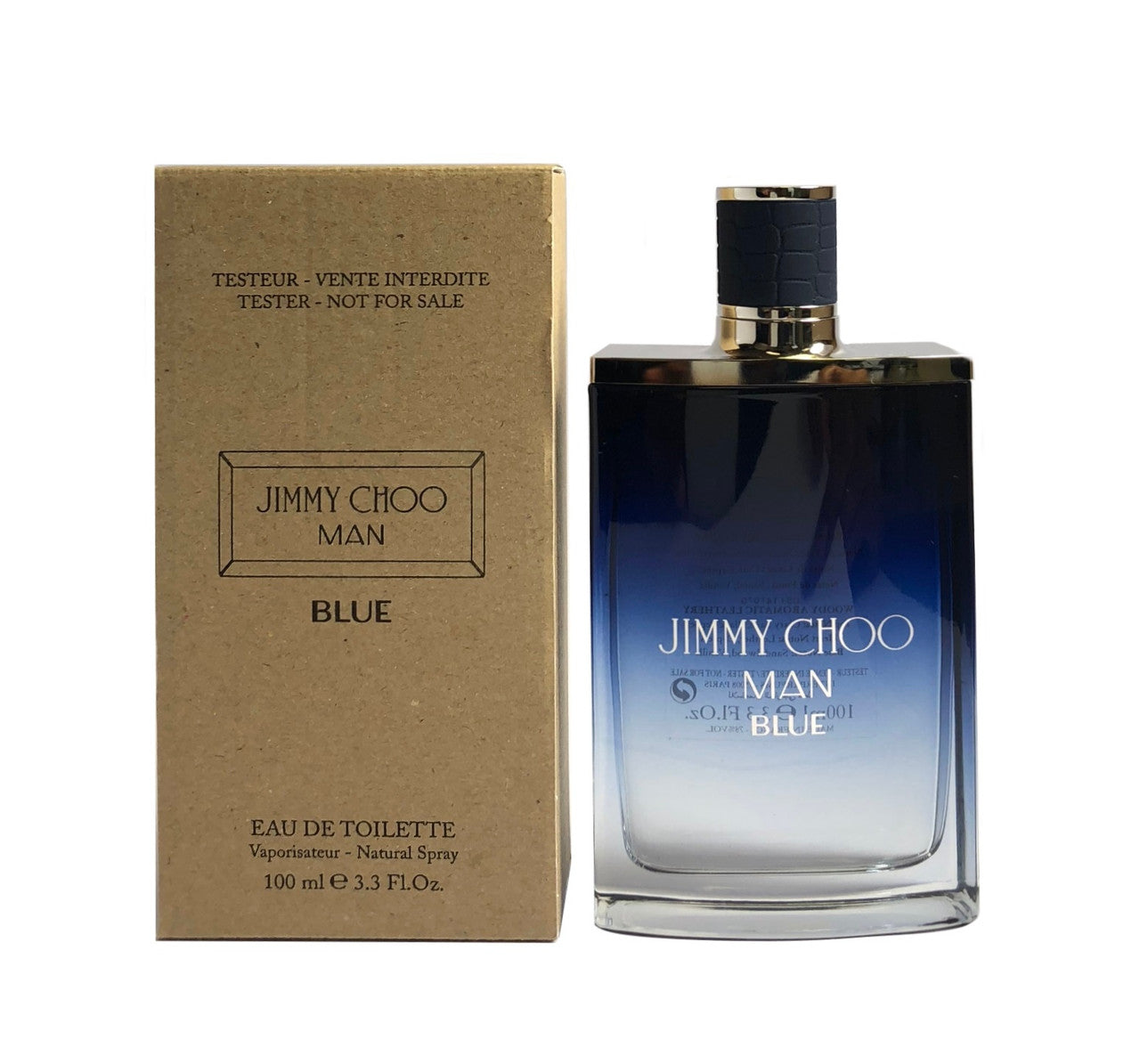 Jimmy Choo Man Blue Eau de Toilette Tester 100ML/3.3Oz