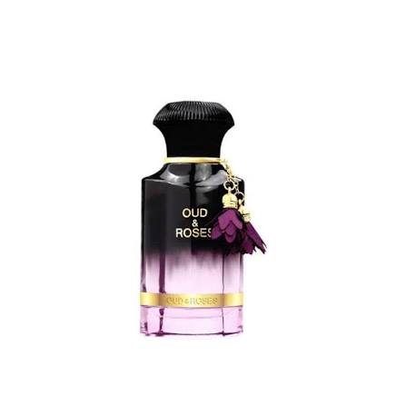 AHMED AL MAGHRIBI OUD & ROSES EXTRAIT DE PARFUM 2.5 FL OZ UNISEX