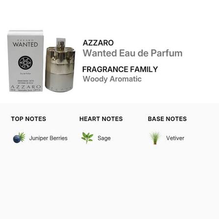 AZZARO WANTED EDP 100ML/3.3OZ TESTER