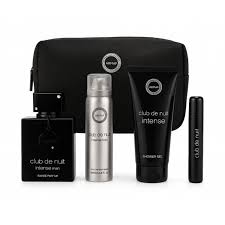 Armaf Club de Nuit Intense Man Extrait de Parfum 2.37Oz  5 PC Set