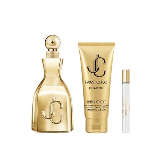JIMMY CHOO I WANT CHOO LE PARFUM SET 3PC 100ML/3.4OZ