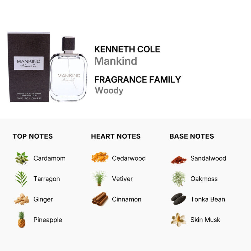 KENNETH COLE MANKID FOR MEN EAU DE TOILLET 100ML/3.4OZ