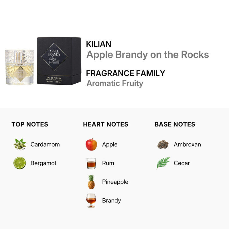 Kilian  Unisex Apple Brandy on the Rocks EDP Spray 1.7 oz