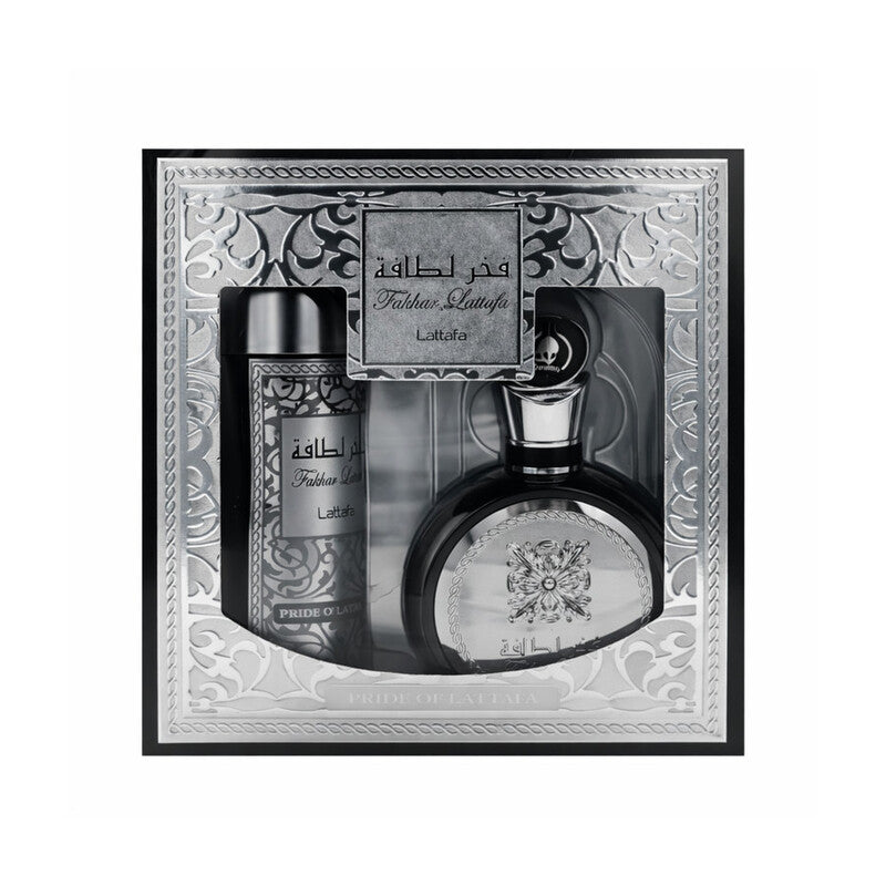 Lattafa Men's Fakhar 2pcs EDP Gift Set Fragrances
