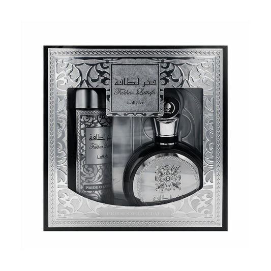 Lattafa Men's Fakhar 2pcs EDP Gift Set Fragrances