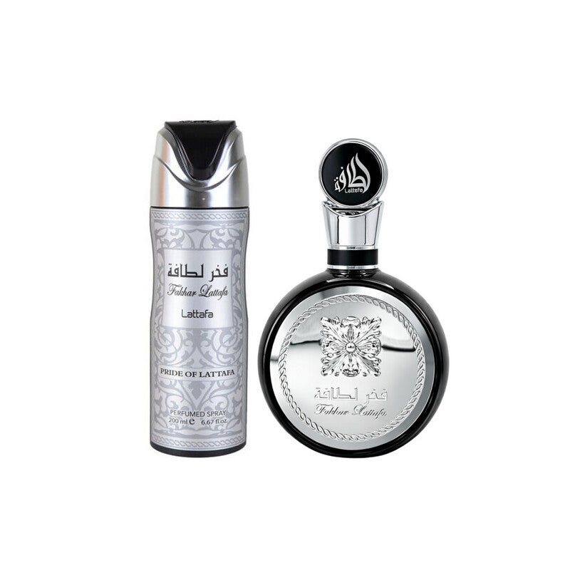 Lattafa Men's Fakhar 2pcs EDP Gift Set Fragrances