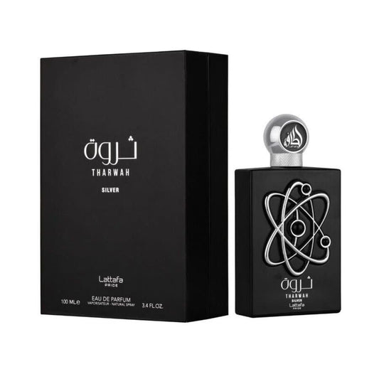 LATTAFA Tharwah Silver Eau De Parfum 100ML/3.4Oz