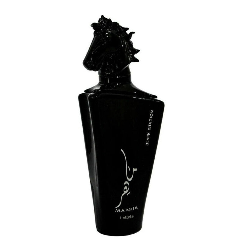 Lattafa Unisex Maahir Black Edition EDP Spray 3.38 oz