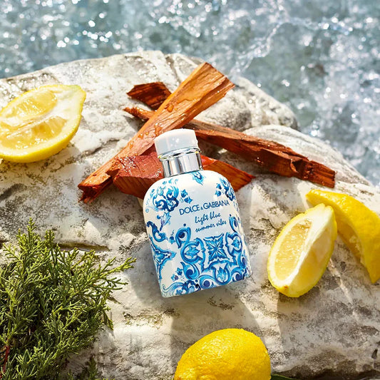 Light Blue Summer Vibes 4.2oz EDT for Men By Dolce Gabanna