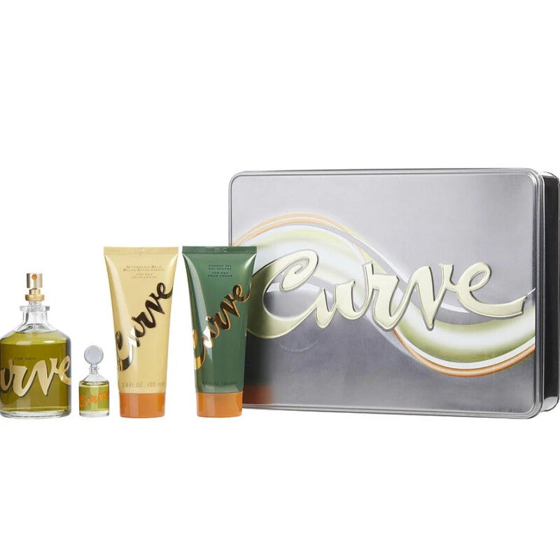 Liz Claiborne Men's Curve 4pcs EDC Gift Set