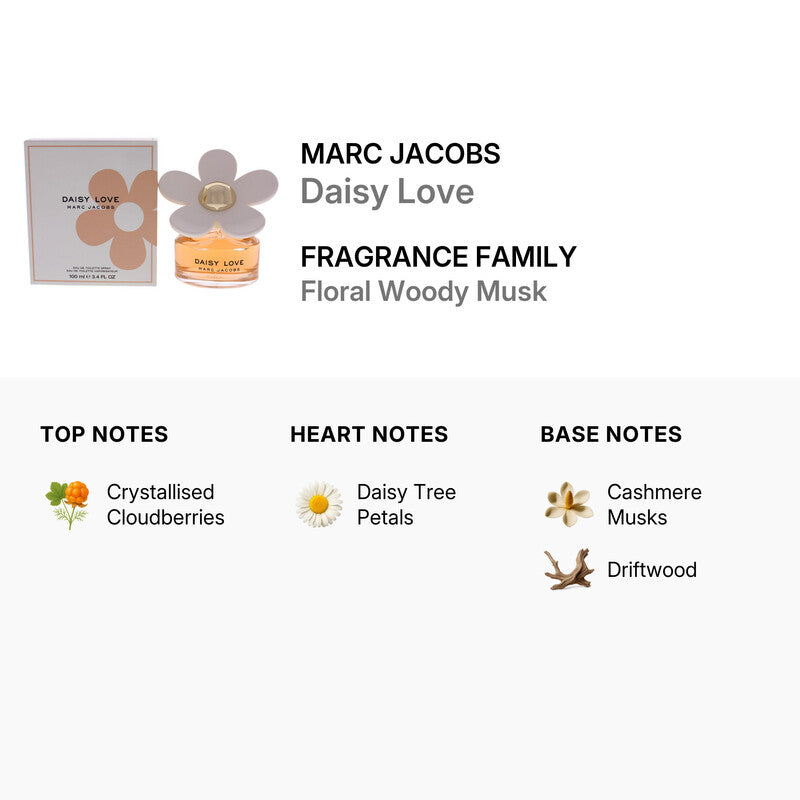 Marc Jacobs Daisy Love / EDT Spray 3.4 oz