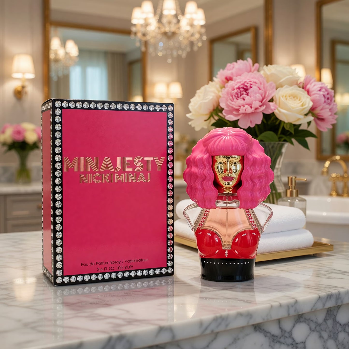 Nicki Minaj Minajesty Eau De Parfum Spray Women 100ml 3.4oz