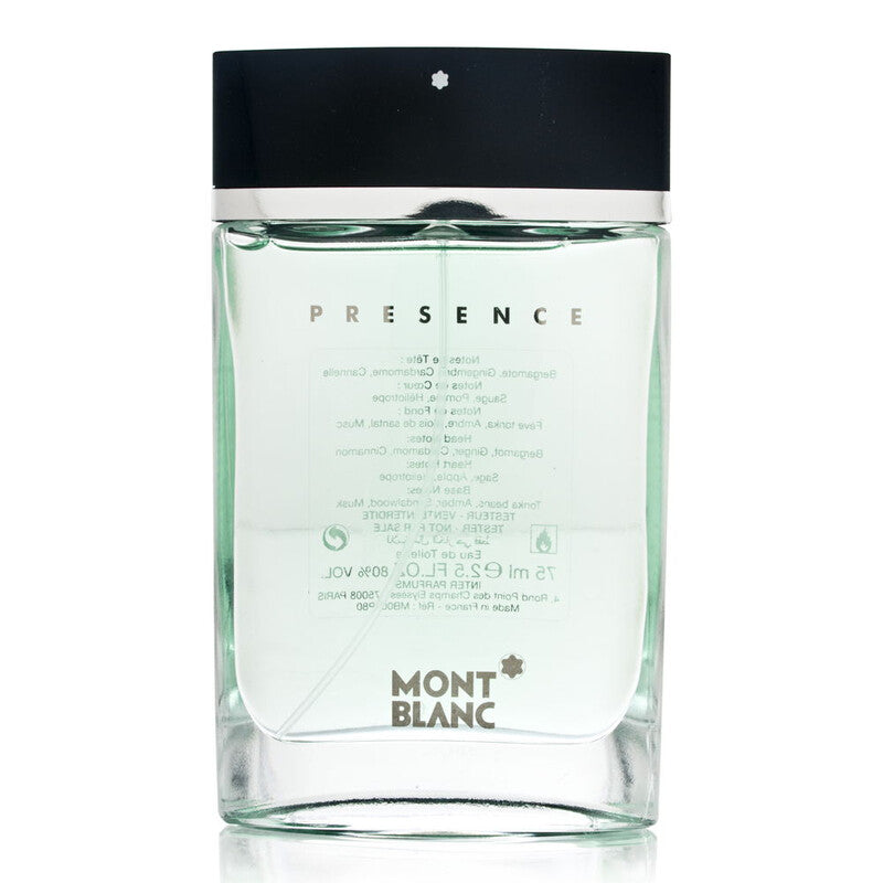 MONTBLANC PRESENCE FOR MEN EAU DE PARFUM TESTER 50ML
