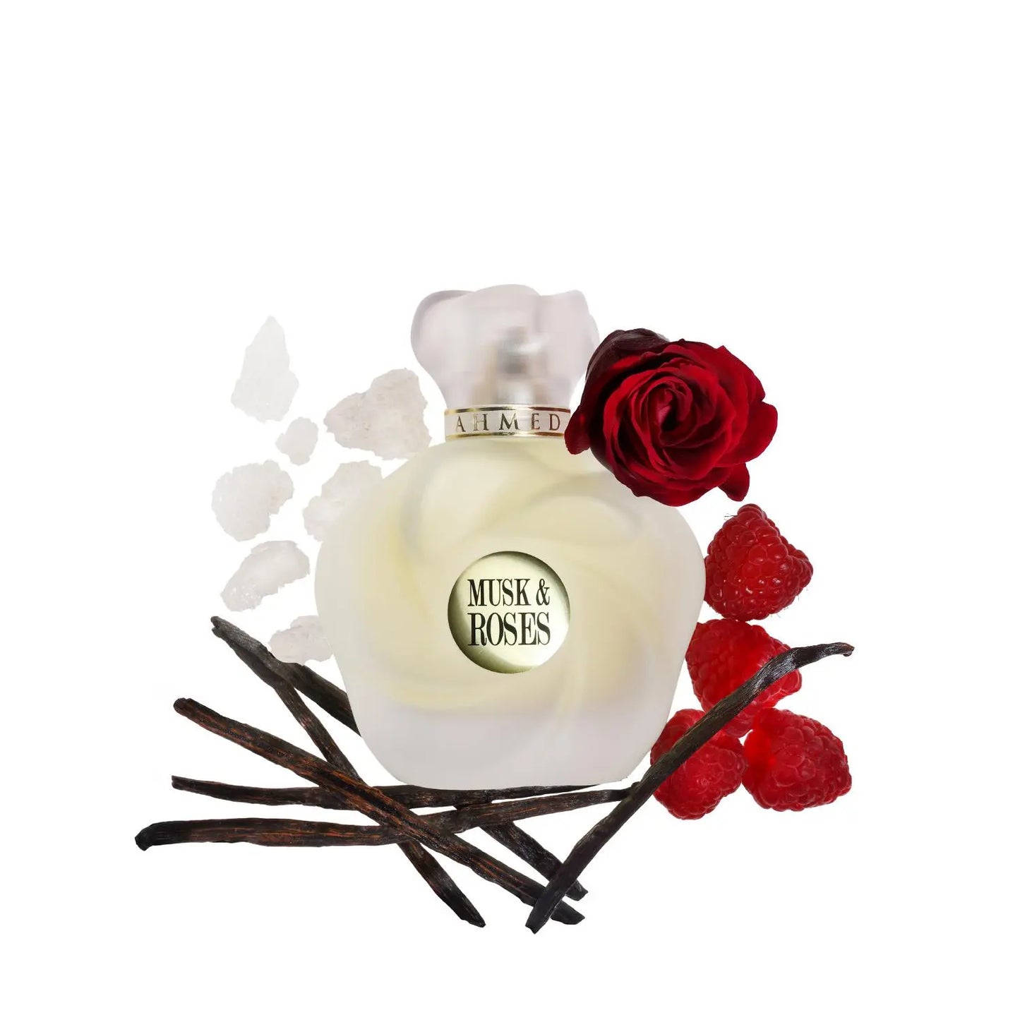AHMED AL MAGHRIBI MUSK&ROSES EDP 100ML/3.4OZ