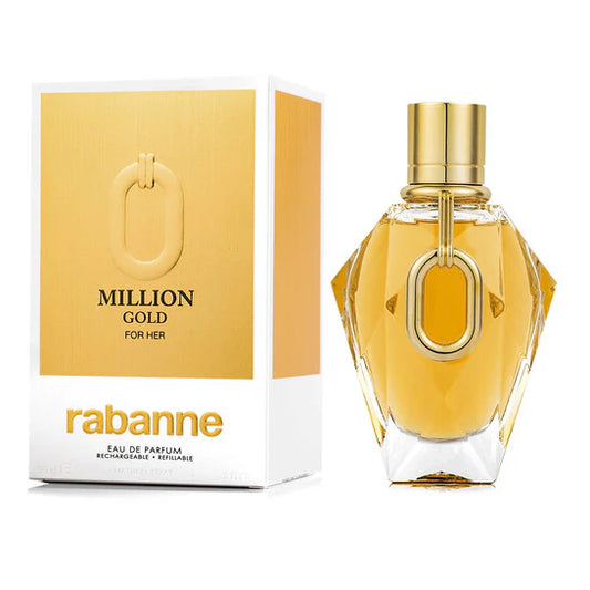 Pacco Rabanne Million Gold For Her EDP-90ml/3oz