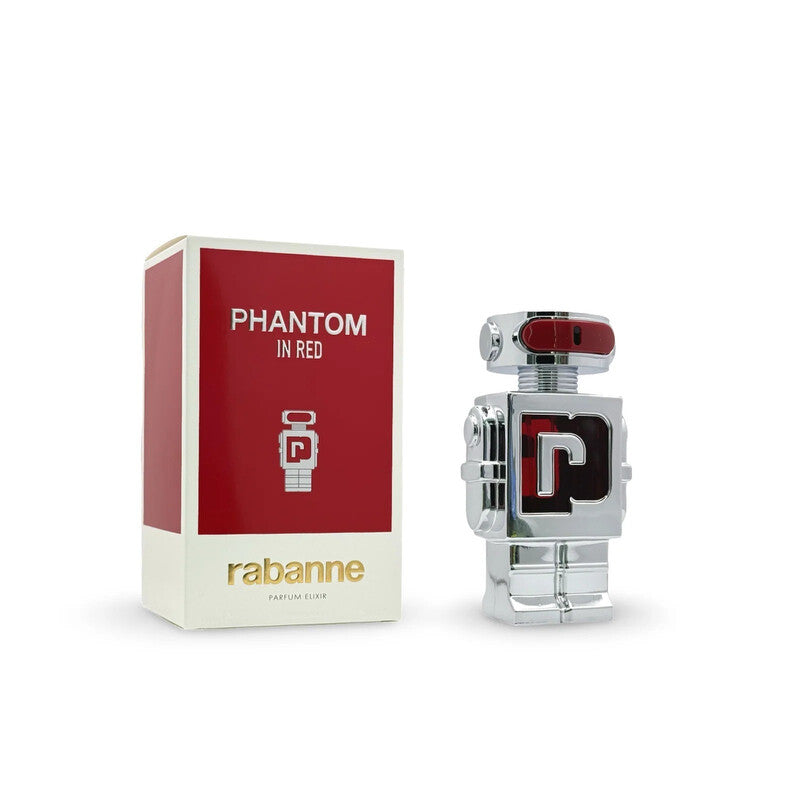 Paco Rabanne  Men's Phantom In Red Elixir Parfum 3.4 oz