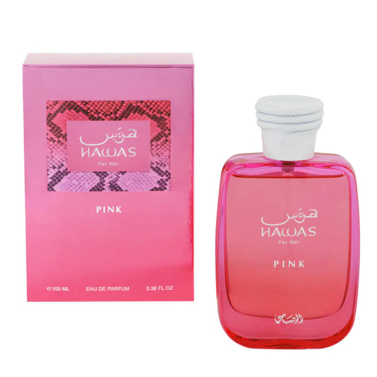 Rasasi Hawas Pink Women Eau De Parfum 100ML/3.4Oz