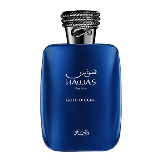 Rasasi  Men's Hawas Gold Digger EDP Spray 3.38 oz Fragrance