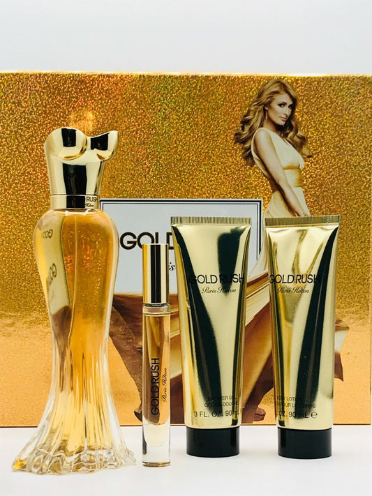 PARIS HILTON Gold Rush 4-piece gift set For Women