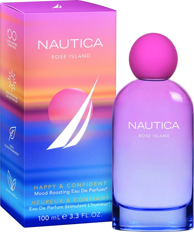 NAUTICA ROSE ISLAND EDP 100ML/3.4OZ