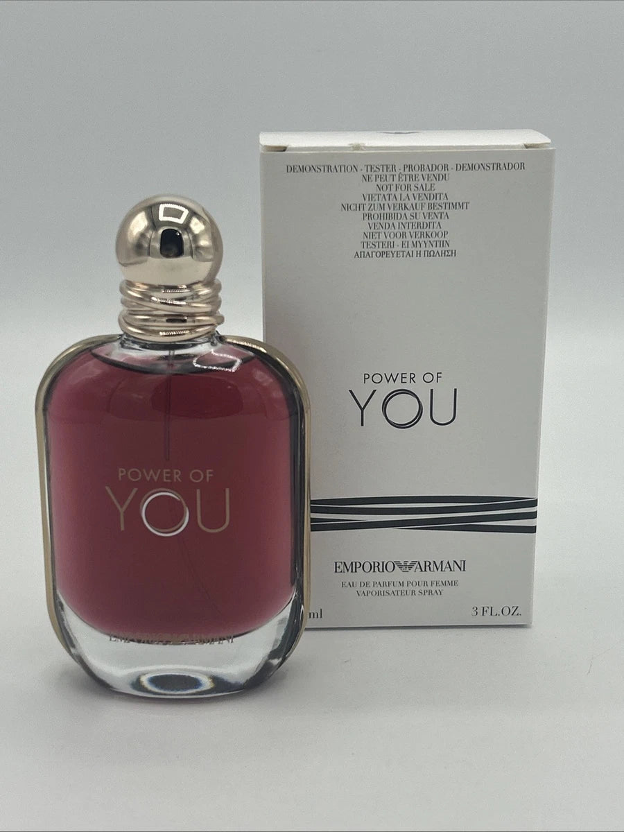 EMPORIO ARMANI POWER OF YOU EDP 90ML/3.0OZ TESTER