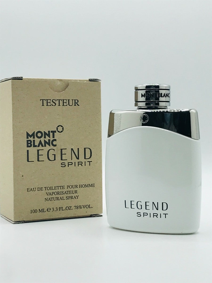 MONTBLANC LEGEND SPIRIT EAU DE TOILETTE TESTER 3.3 FL OZ/100 ML