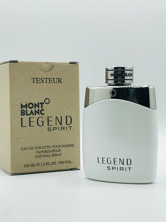 MONTBLANC LEGEND SPIRIT EAU DE TOILETTE TESTER 3.3 FL OZ/100 ML