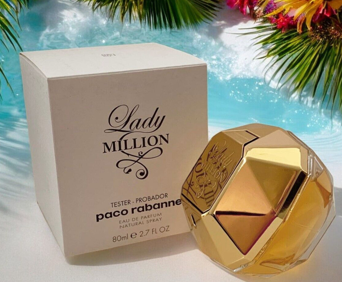 Paco Rabbane Lady Million Eau de Parfum Tester 80ML/2.7Oz