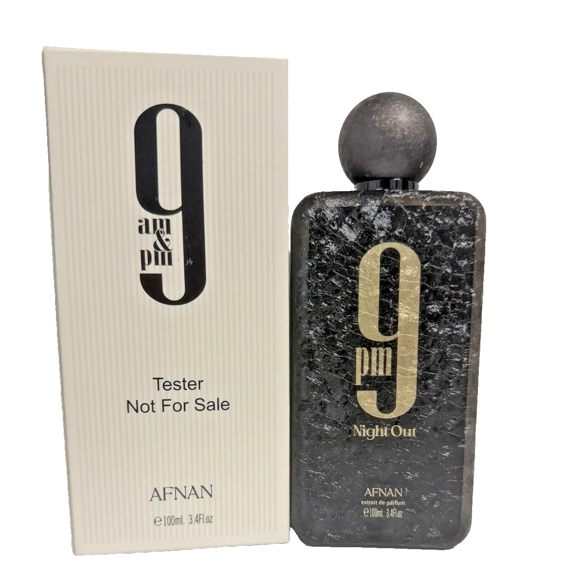 AFNAN 9PM Night Out Extrait de Parfum TESTER 100ML/3.4Oz