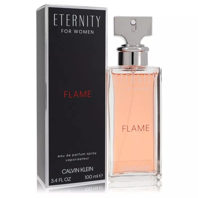 Eternity Flame Women's Calvin Klein EDP 100Ml/3.4Oz