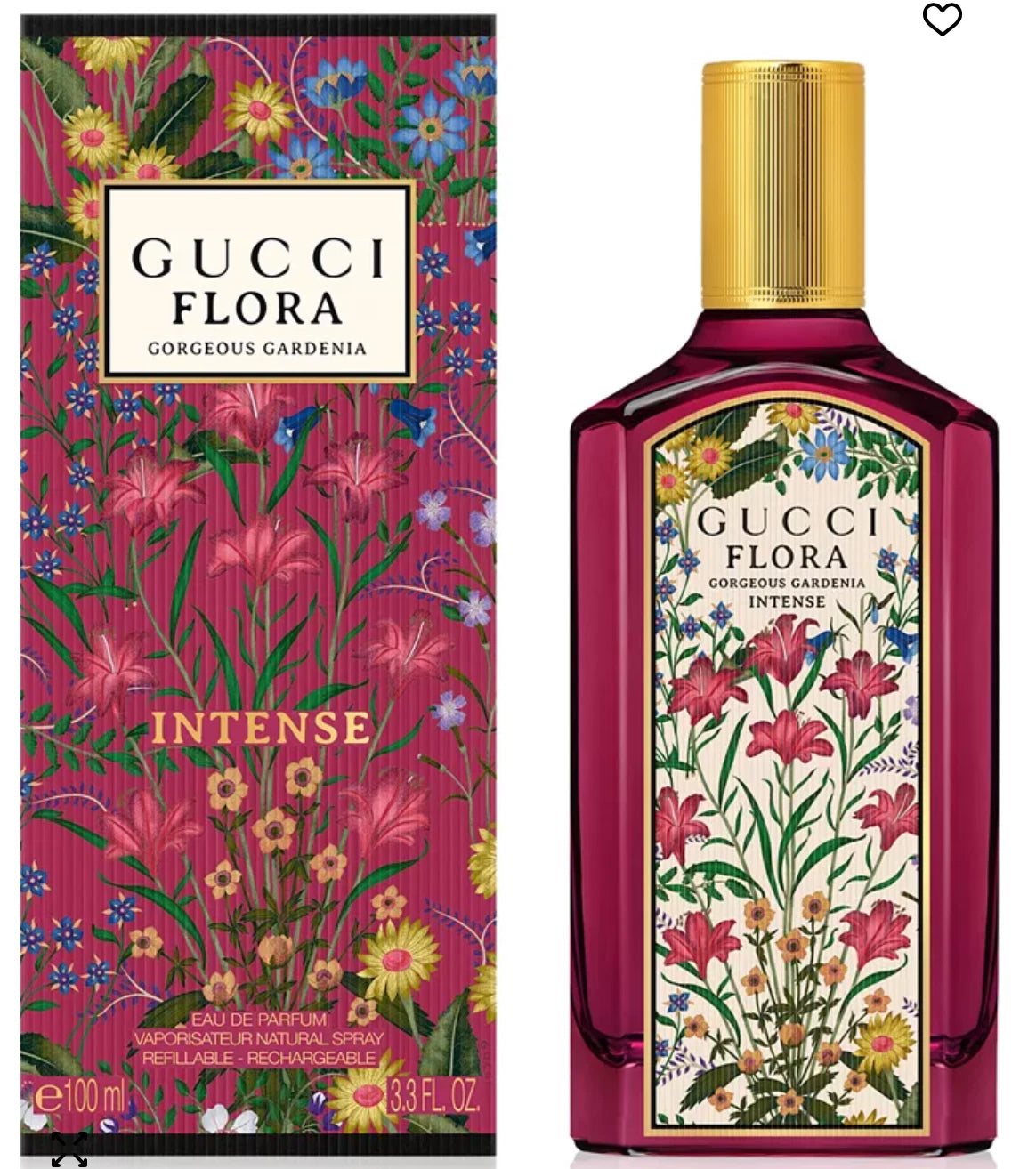 GUCCI FLORAL GORGEOUS GARDENIA INTENSE 100ML/3.3OZ