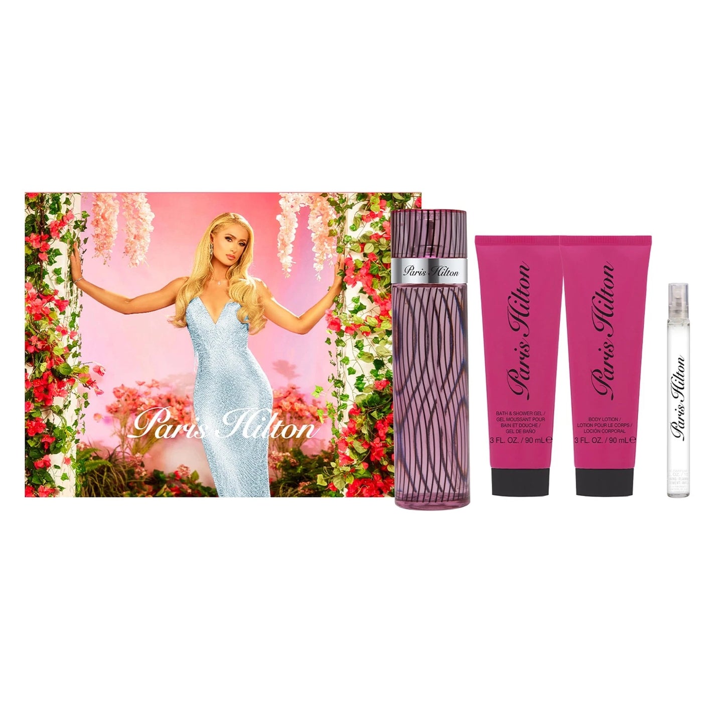 PARIS HILTON for Women Eau De Parfum - 4 Pc Gift Set 100ML/3.4Oz