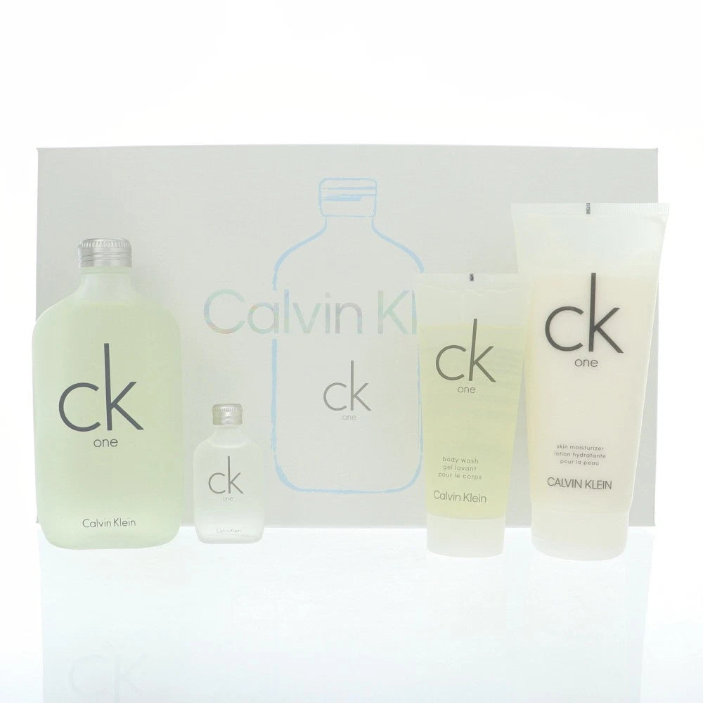 Calvin Klein One 4 Pcs Set For Men Eau De Toilette 200ML/6.7Oz