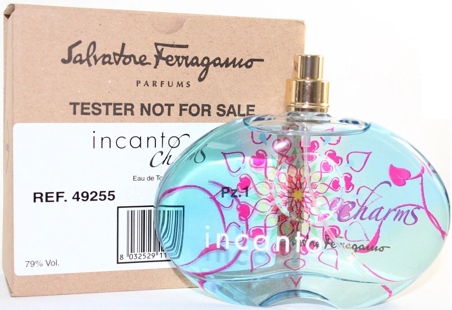 Salvatore Ferragamo Incanto Charms TESTER Eau De Toilette 100ML/3.4Oz